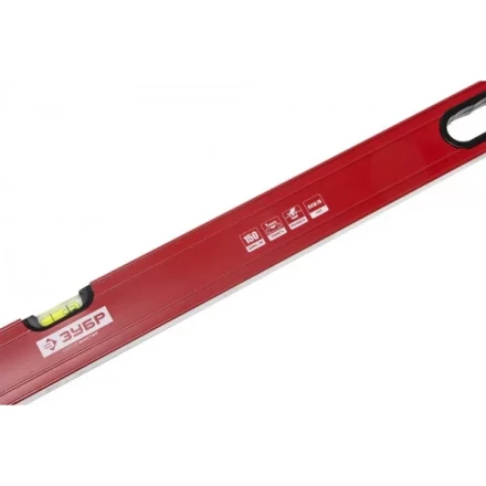 Уровень ЗУБР &quot;МАСТЕР&quot; &quot;УС - 5&quot; коробчатый усиленный, фрезерованный, 3 глазка, крашенный, с ручками, 150см 34585-150 купить в Ижевске