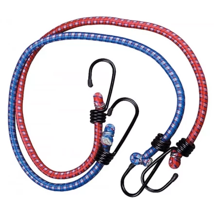 Шнур ЗУБР резиновый крепежный, со стальными крюками, 120см, 2шт 4-40507-120 купить в Ижевске