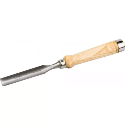 Стамеска-долото ЗУБР &quot;ЭКСПЕРТ&quot; полукруглая с деревянной ручкой, хромованадиевая сталь, 20мм 1822-20_z01 купить в Ижевске