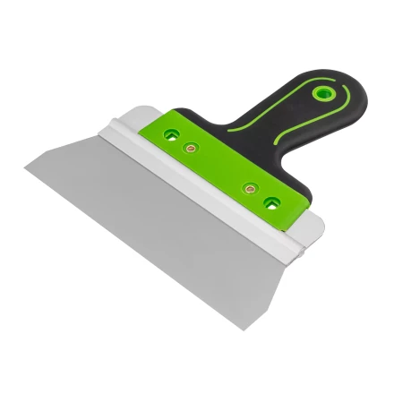 Шпатель фасадный Сибртех , нержавеющая сталь 420S45, 200 мм, 2-компонентная ручка, 85591 купить в Ижевске