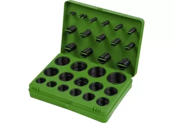 Набор резиновых уплотнительных прокладок D 7 - 53 мм 404 предметов СИБРТЕХ 47597 купить в Ижевске