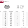 Гайка ГОСТ 5927-70, M5, 45 шт, кл. пр. 6, оцинкованная, ЗУБР 303556-05 купить в Ижевске