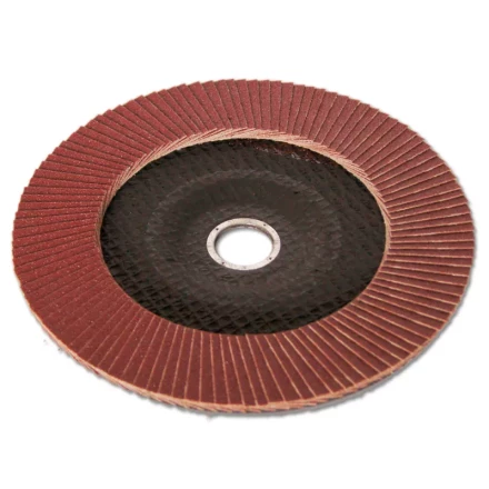 Круг лепестковый торцевой КЛТ-1 зернистость Р80 (16Н) 115 х 22,2 мм БАЗ 74003 купить в Ижевске