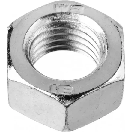 Гайка ГОСТ 5927-70, M16, 2 шт, кл. пр. 6, оцинкованная, ЗУБР 303556-16 купить в Ижевске