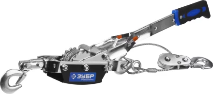 Лебедка ручная рычажная ЗУБР &quot;ПРОФЕССИОНАЛ&quot;, тросовая, 4 т, 3 м, в сумке 43105-4-K купить в Ижевске