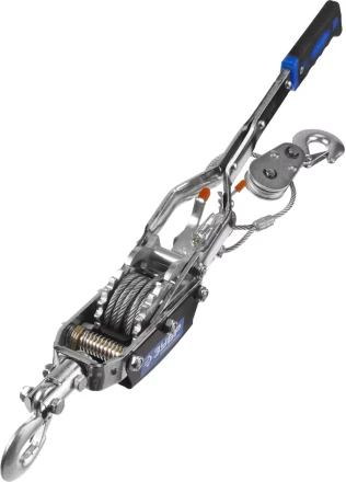 Лебедка ручная рычажная ЗУБР &quot;ПРОФЕССИОНАЛ&quot;, тросовая, 4 т, 3 м, в сумке 43105-4-K купить в Ижевске