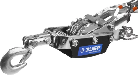 Лебедка ручная рычажная ЗУБР &quot;ПРОФЕССИОНАЛ&quot;, тросовая, 4 т, 3 м, в сумке 43105-4-K купить в Ижевске