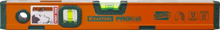 Уровень KRAFTOOL "KRAFT-MAX" магнитный, особо усилен, 2 ампулы, 2 фрезерованные базовые поверхности, 40см 34575-040 купить в Ижевске