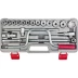 Набор торцовых головок НИЗ &quot;Шоферский инструмент №3&quot;, 1/2&quot;, сталь 40Х, в пластиковом кейсе, 19 предметов 2761-30 купить в Ижевске
