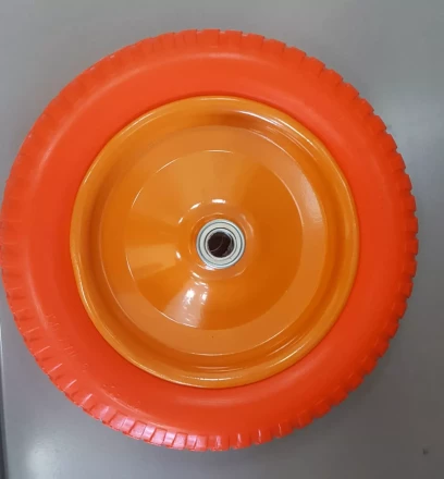 Колесо полиуретановое 3.00-8 длина оси 90мм подшипник 16мм Palisad 68975 купить в Ижевске