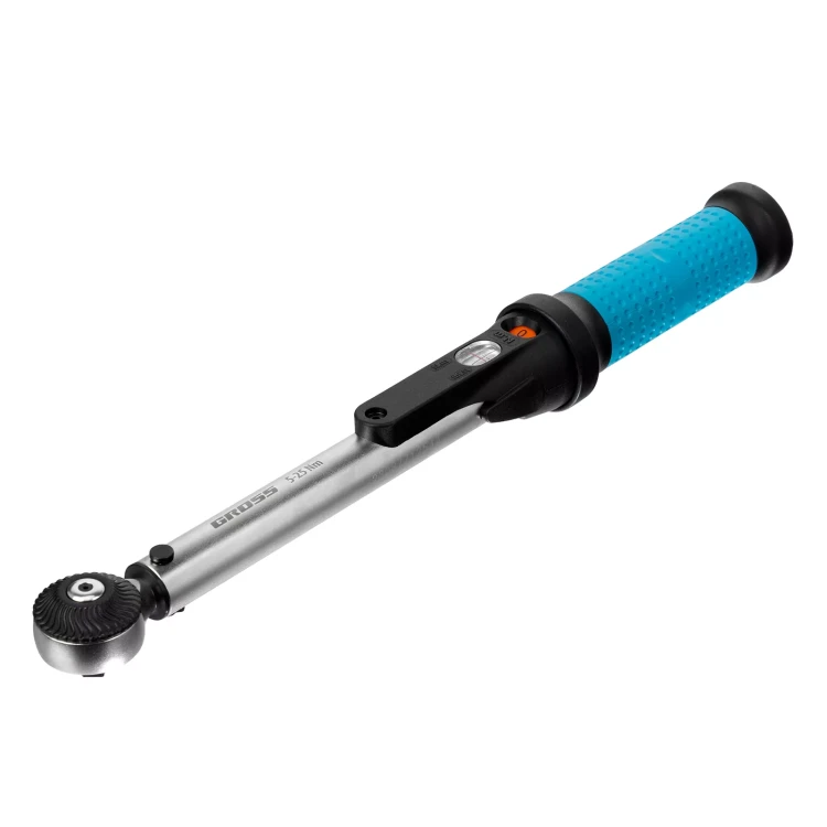 Ключ динамометрический Gross 14180, 5-25 Нм, 1/4", CrV купить в Ижевске