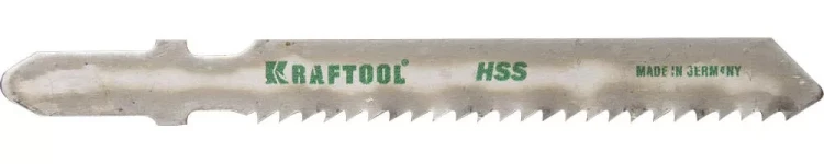 Полотна KRAFTOOL, T118B, для эл/лобзика, HSS, по металлу (1,5-5мм), EU-хвост., шаг 2мм, 55мм, 2шт 159551-2 купить в Ижевске
