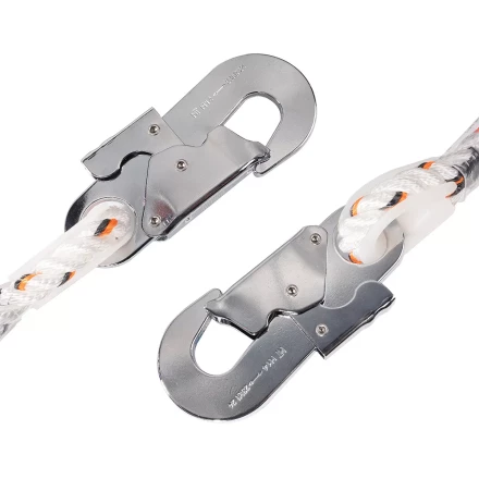 Канат спасательный КВТ КСЛ-10-2 с двумя карабинами (77524) купить в Ижевске