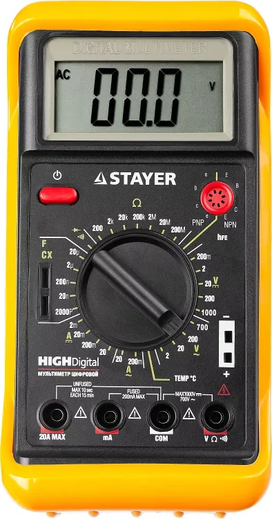 Мультиметр STAYER "EXPERT" HIGHDigital цифровой 45320-T купить в Ижевске