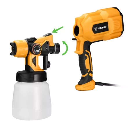 Краскопульт электрический DKSG55K1 HVLP DEKO, 018-1043 купить в Ижевске