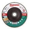 Круг Лепестковый Торцевой (КЛТ) HAMMER КЛТ 1 Ф180х22 Р40 213-030 купить в Ижевске