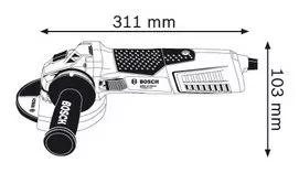 Угловая шлифмашина BOSCH GWS 17-150 CI (0.601.798.0R6) купить в Ижевске