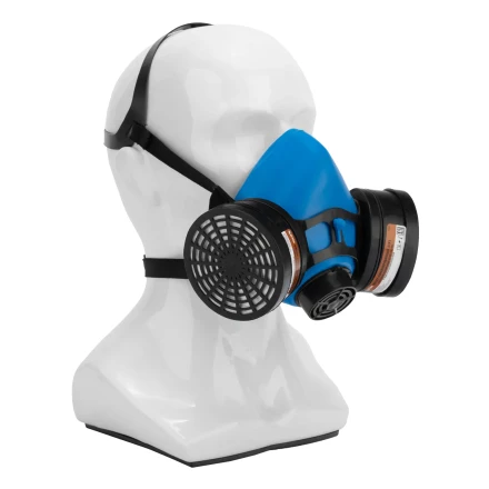 Полумаска изолирующая ИСТОК-300/400 со сменными комбинированными фильтрами А1Р1 892437 купить в Ижевске