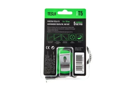 Рулетка TESLA 5м х 25мм (T-5) купить в Ижевске