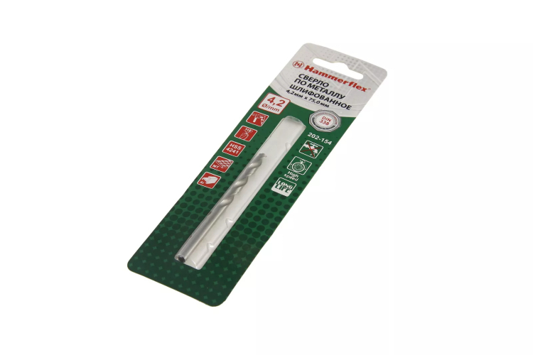 Сверло по металлу HAMMER 202-154 DR MT 4,2мм*75 купить в Ижевске