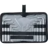 Набор ключей имбусовых HEX-TORX 18 шт: HEX 1,5–10 мм T10-T50 CrV короткие сатин. MTX 123149 купить в Ижевске