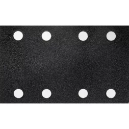 Лист шлиф. универс. URAGAN "Оптимал. для тверд. пород дерева" 8 отв. по линии, на липучке, для ПШМ, P60, 80х133мм, 50шт 907-22111-060-50