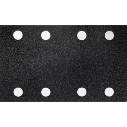 Лист шлиф. универс. URAGAN &quot;Оптимал. для тверд. пород дерева&quot; 8 отв. по линии, на липучке, для ПШМ, P60, 80х133мм, 50шт 907-22111-060-50 купить в Ижевске