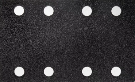 Лист шлиф. универс. URAGAN &quot;Оптимал. для тверд. пород дерева&quot; 8 отв. по линии, на липучке, для ПШМ, P60, 80х133мм, 50шт 907-22111-060-50 купить в Ижевске