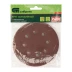 Круг абразивный на ворсовой подложке под &quot;липучку&quot;, перфорированный, P 400, 125 мм, 5 шт Сибртех 738147 купить в Ижевске