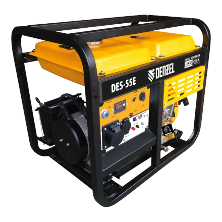 Генератор дизельный DES-55E 5.5 кВт 230 В 11 л электростартер Denzel 94414 купить в Ижевске
