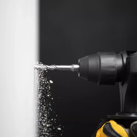 Бур по бетону Denzel, 6 x 110 мм, двойная спираль, три пылеотводящие кромки, 705005 купить в Ижевске