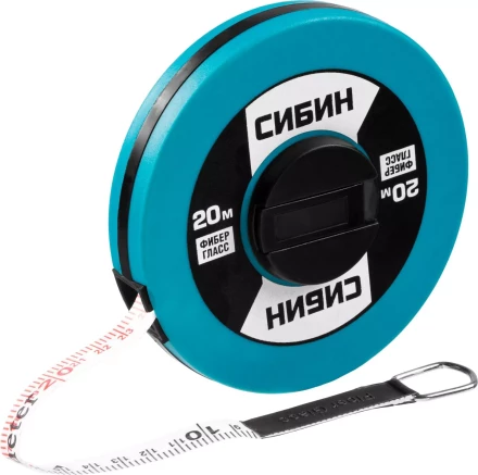 Мерная лента СИБИН фиберглассовая, 20м 34154-20 купить в Ижевске
