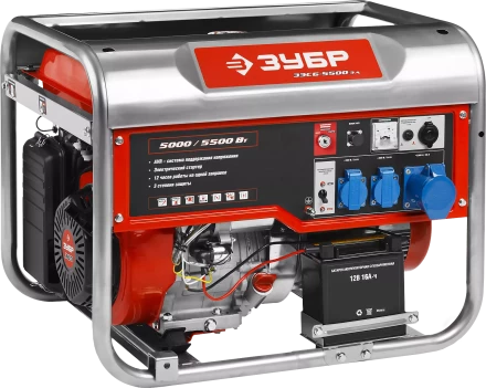 Генератор бензиновый ЗЭСБ-5500-ЭА серия МАСТЕР купить в Ижевске