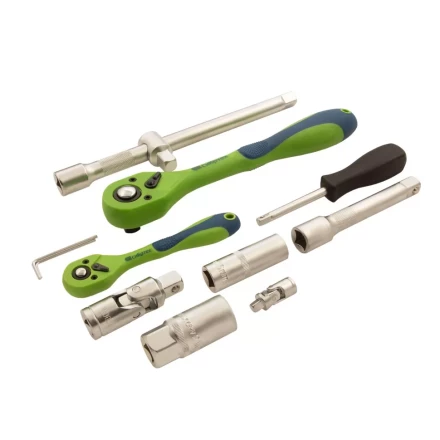 Набор инструментов 108 предметов, CrV, 1/2&quot;, 1/4&quot; Сибртех 13511 купить в Ижевске