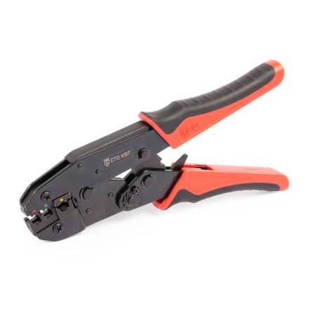 Универсальный набор инструментов КВТ СКМ-2 для опрессовки и снятия изоляции с диэлектрическим ножом монтажника (102352) купить в Ижевске