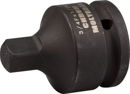 Адаптер KRAFTOOL &quot;INDUSTRIE QUALITAT&quot; ударный, уменьшающий (3/4&quot;F-1/2&quot;M), Cr-Mo, фосфатированный 27963_z01 купить в Ижевске