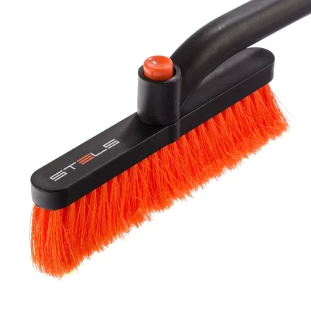 Щетка-сметка для снега со скребком телескопическая поворотная голова 690-910 мм Stels 55307 купить в Ижевске