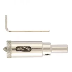 Сверло алмазное по керамограниту 28 х 67 мм 3-гранный хвостовик MATRIX 726283