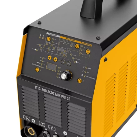 Аппарат инвертор. аргонодуговой сварки ITIG-200 ACDC Mix Pulse, 200 А, ПВ 60%// Denzel 94319 купить в Ижевске