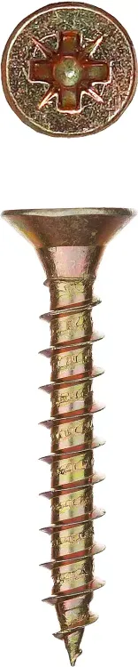 Шурупы ЗУБР по дереву желтопассивированные, 5.0x70мм, 22шт 4-300397-50-070 купить в Ижевске