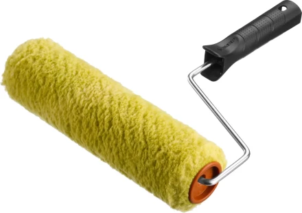 Валик малярный ЗУБР &quot;ОПТИМА -СИНТЕКС&quot;, все виды ЛКМ, для неровных поверхностей, полиэстр, ворс 18 мм, бюгель 6 мм, 40х240мм 03515-24 купить в Ижевске