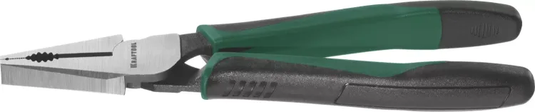 Плоскогубцы KRAFTOOL "PowerPro" комбинированные, CrMo-сталь, покрытие оксидированное с полировкой, 200мм 22001-1-20_z01 купить в Ижевске
