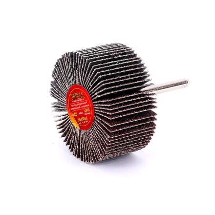 Круг MESSER шлифовальный лепестковый с оправкой (на шпильке) 60х30х6  #40 купить в Ижевске