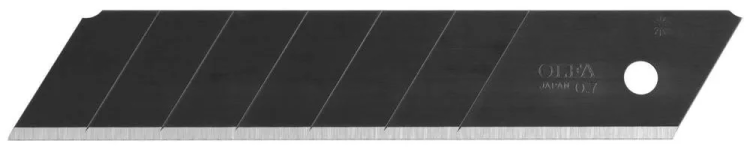Лезвие OLFA "BLACK MAX" сегментированное, 5шт, 25х126х0,7мм OL-HBB-5B купить в Ижевске