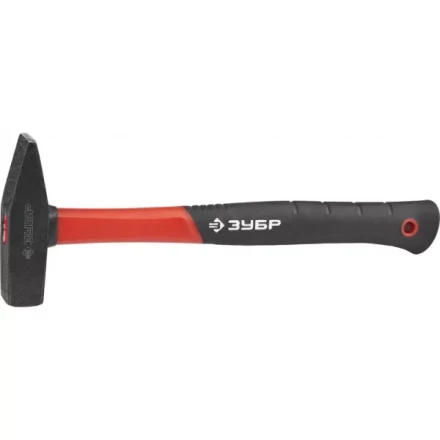 Молоток с фиберглассовой рукояткой, ЗУБР &quot;МАСТЕР&quot; 20020-06, кованый, 600 г 20020-06 купить в Ижевске