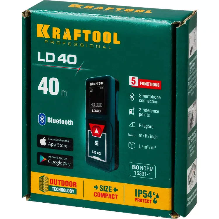 Дальномер лазерный LD-40, 40м 34763 купить в Ижевске