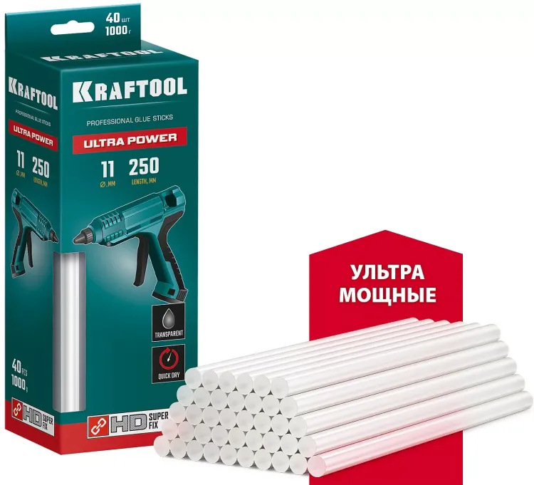 Стержни клеевые 06848-40 купить в Ижевске