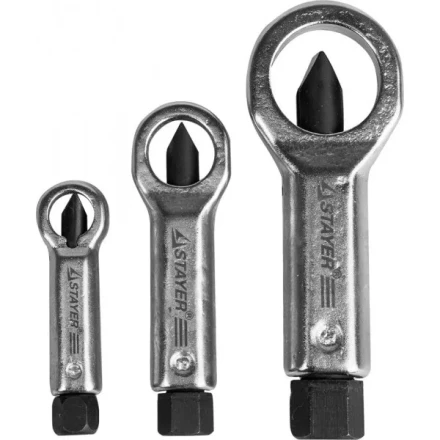 Набор STAYER Съемники стальные, для прикипевших гаек, 3шт 43213-H3 купить в Ижевске