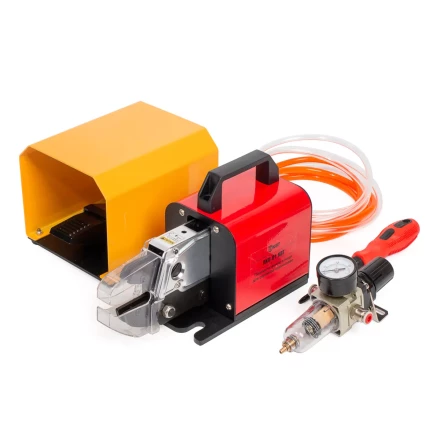 Пресс-клещи пневматические КВТ ПКП-01 для опрессовки наконечников и разъемов матрицами МПК (85396) купить в Ижевске