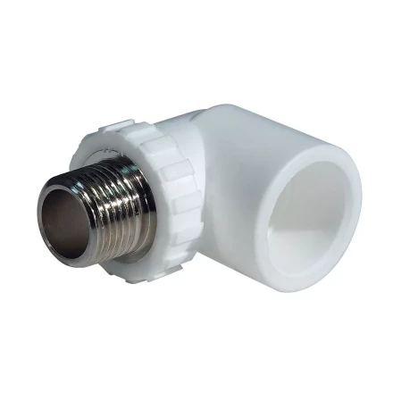 Уголок комб. PP-R НР 25мм х 1/2 белый (50/150) 45382 купить в Ижевске